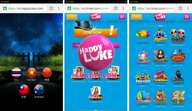 Tải app HappyLuke với điện thoại iOS